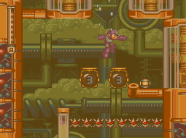 Mega Man 7 screenshot - Burst Man